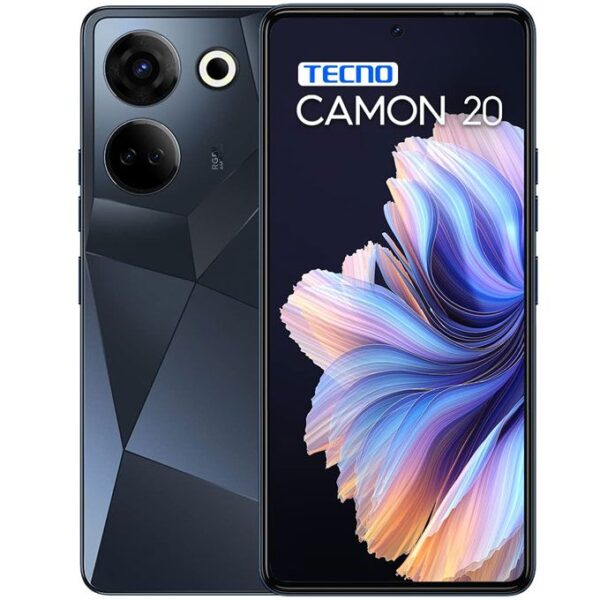 Tecno Camon 20 (CK6) 6.67" 8GB RAM/256GB ROM Android 13 - Black